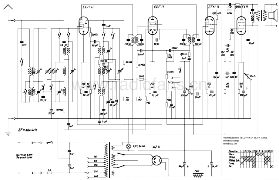 TelefunkenT539WJuwel维修电路图、原理图.pdf_第1页