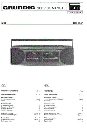 GrundigRR1200 维修电路图、原理图.pdf