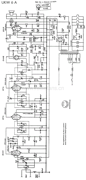 Telefunken_UKW6A 维修电路图 原理图.pdf