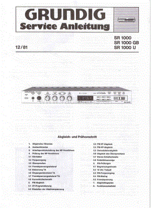 GrundigSR1000 维修电路图、原理图.pdf