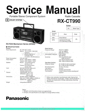 Panasonic_RX-CT990_sch 电路图 维修原理图.pdf