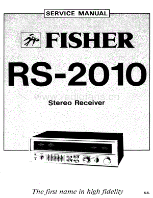 FisherRS2010ServiceManual 电路原理图.pdf