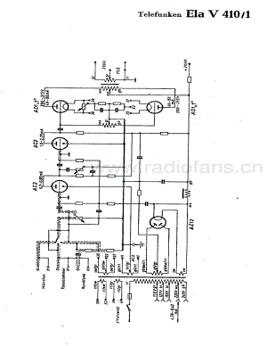 TelefunkenElaV4101维修电路图、原理图.pdf