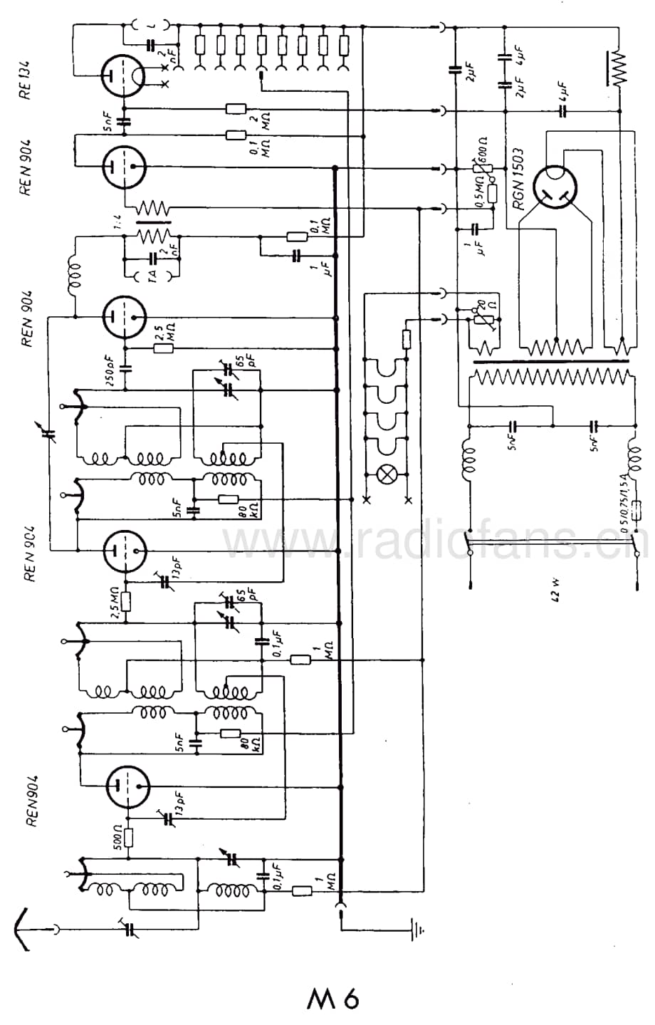 Telefunken_9W 维修电路图 原理图.pdf_第3页