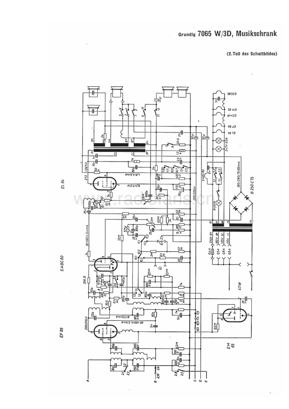 Grundig7065W3D 维修电路图、原理图.pdf_第2页