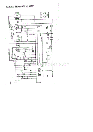 TelefunkenFilius8H43GW维修电路图、原理图.pdf