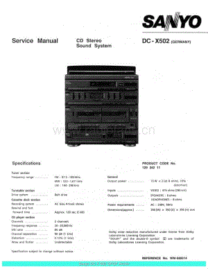 Sanyo_DCX502_sch 电路图 维修原理图.pdf