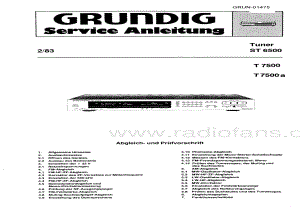 GrundigT7500 维修电路图、原理图.pdf
