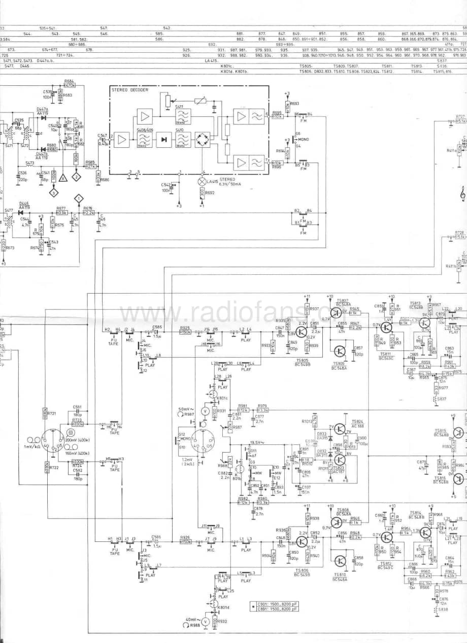 GrundigSchneider940 维修电路图、原理图.pdf_第2页