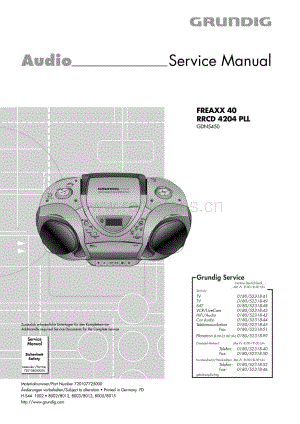 GrundigRRCD4204 维修电路图、原理图.pdf