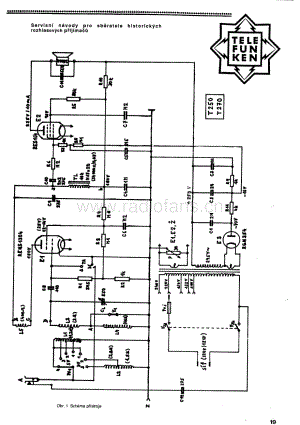 TelefunkenT250Schematic电路原理图维修电路图、原理图.pdf