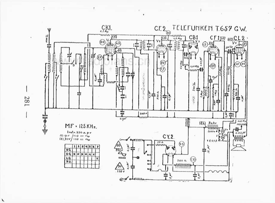 Telefunken657GW维修电路图、原理图.pdf_第1页