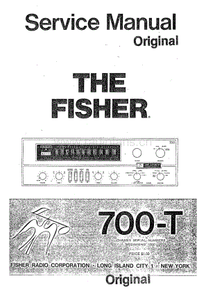 Fisher700TServiceManual 电路原理图.pdf