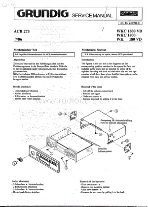GrundigWKC1800VD 维修电路图、原理图.pdf
