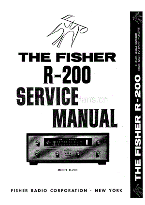 FisherR200ServiceManual 电路原理图.pdf
