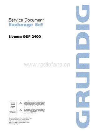 GrundigGDP2400 维修电路图、原理图.pdf