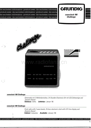 GrundigSonoclock180 维修电路图、原理图.pdf