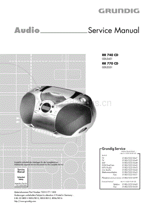 GrundigRR740CD 维修电路图、原理图.pdf