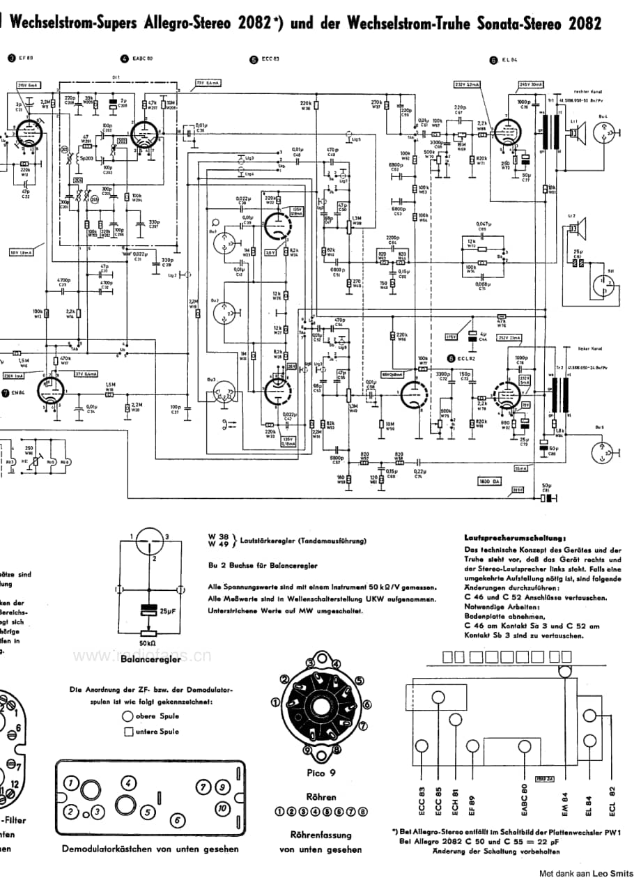 Telefunken_2082 维修电路图 原理图.pdf_第3页