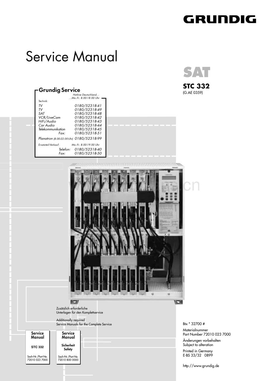 GrundigSATSTC332 维修电路图、原理图.pdf_第1页