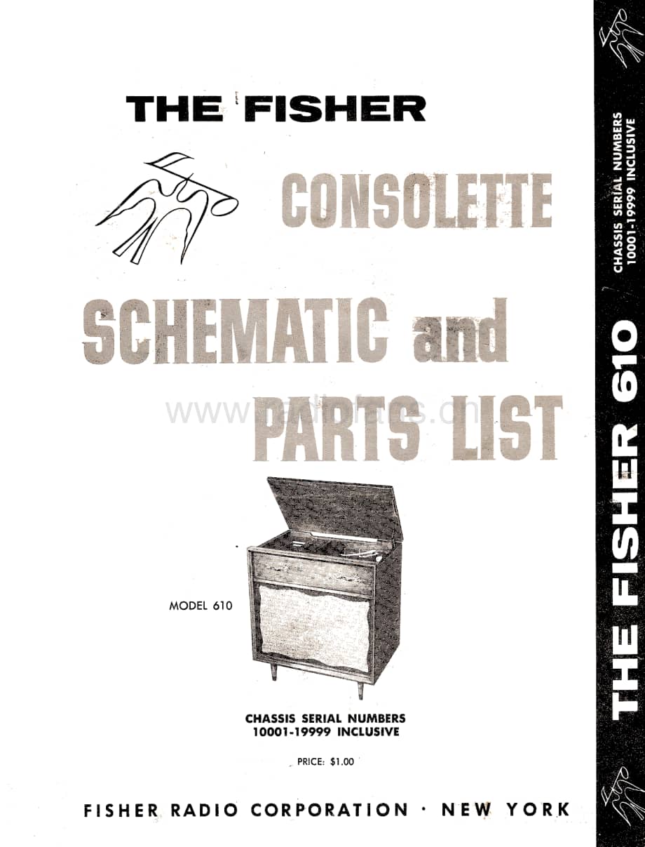 Fisher610ServiceManual 电路原理图.pdf_第1页
