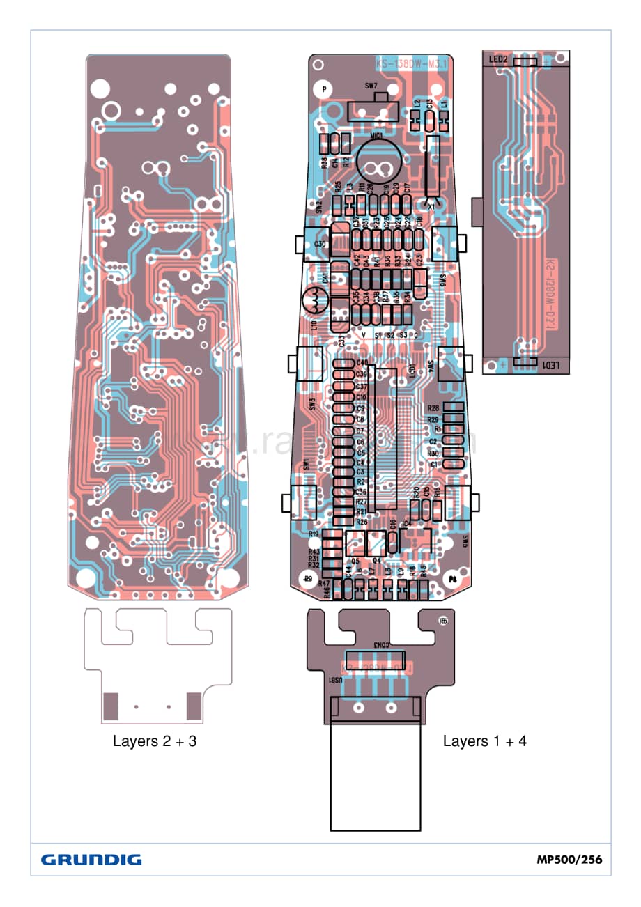 GrundigMP500 维修电路图、原理图.pdf_第3页