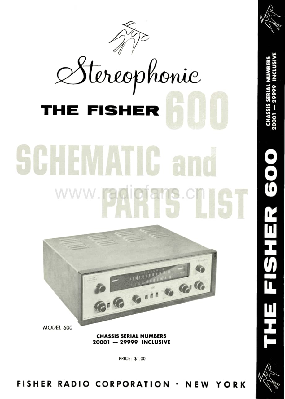 Fisher600ServiceManual2电路原理图 维修电路图 原理图.pdf_第1页