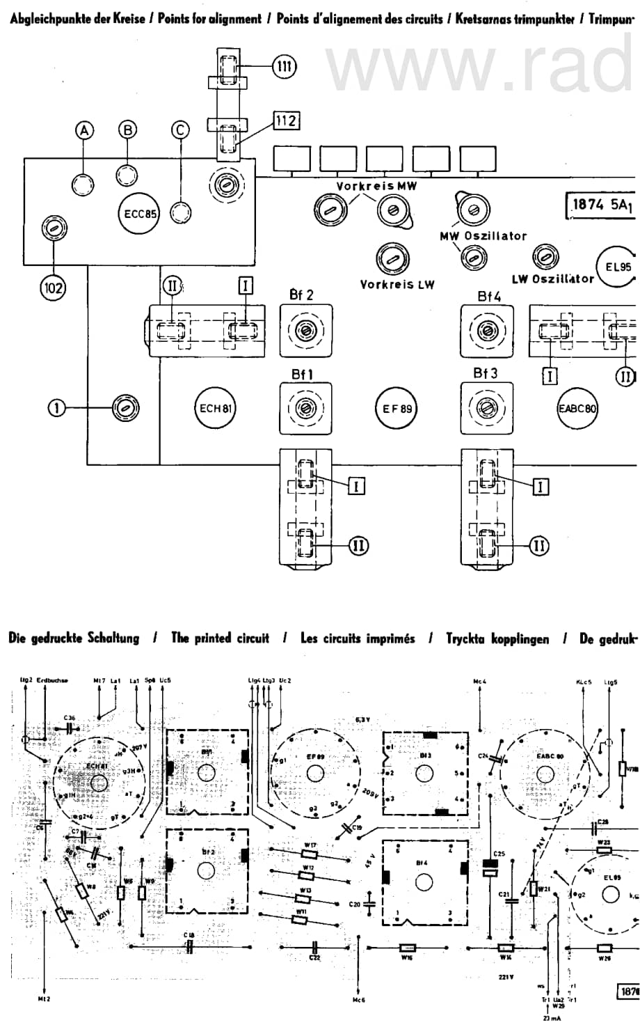 Telefunken_4051W 维修电路图 原理图.pdf_第3页