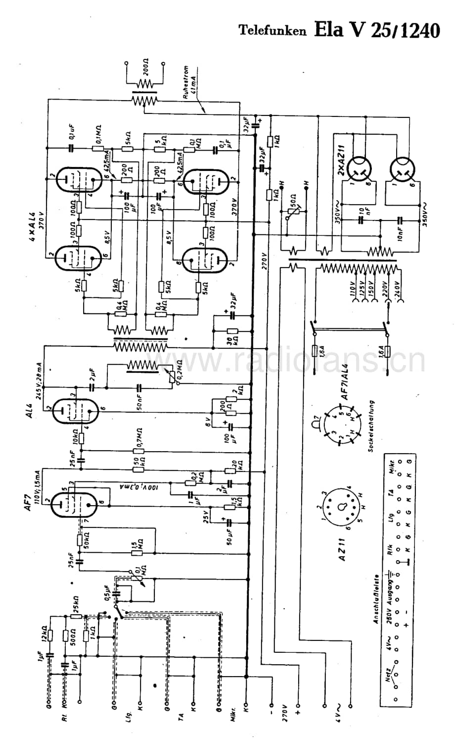 TelefunkenElaV251240维修电路图、原理图.pdf_第1页