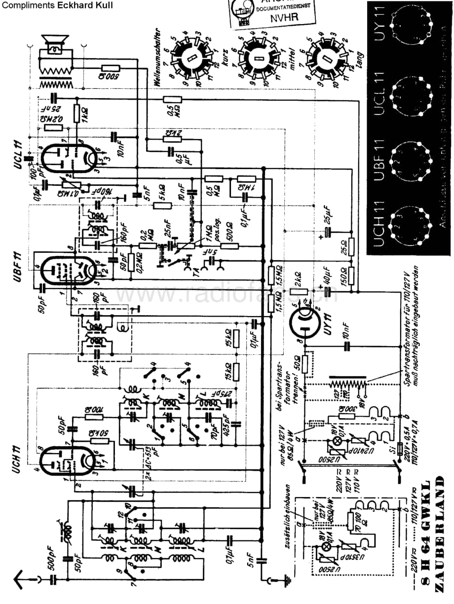 Telefunken_8H64GWKL 维修电路图 原理图.pdf_第1页