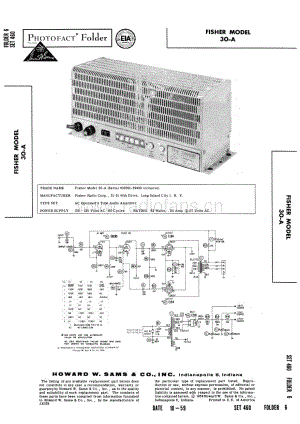 Fisher30AServiceManual 电路原理图.pdf