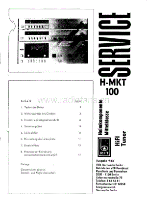 TelefunkenHMKT100维修电路图、原理图.pdf