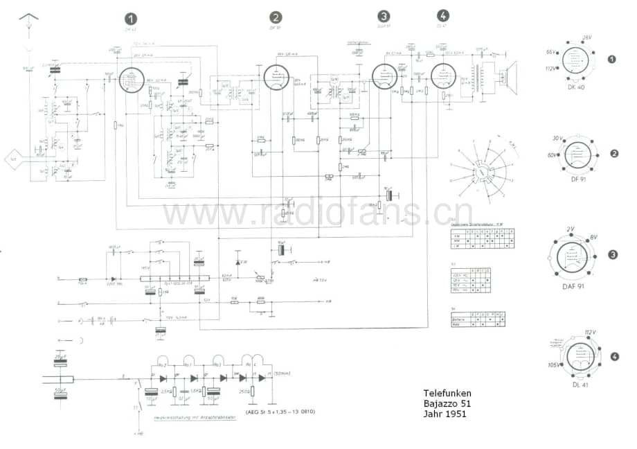 TelefunkenBajazzo51Schematic2电路原理图维修电路图、原理图.pdf_第1页