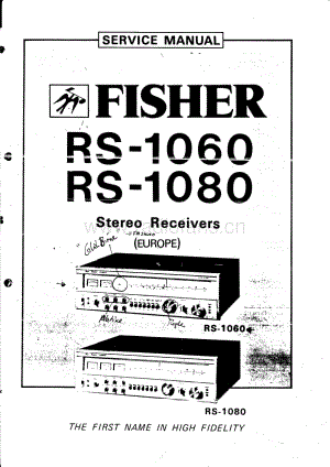 FisherRS1060ServiceManual 电路原理图.pdf