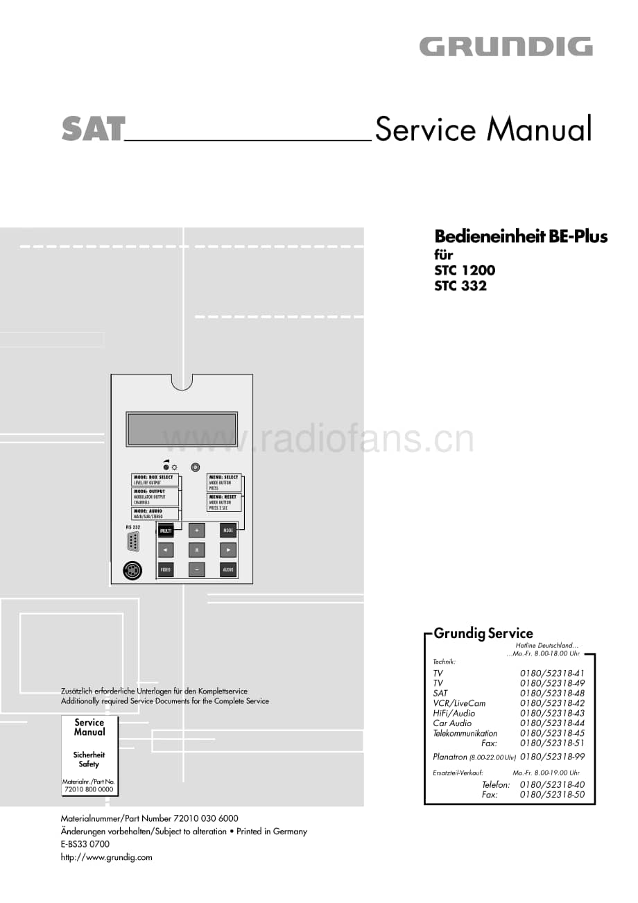 GrundigBEplus 维修电路图、原理图.pdf_第1页