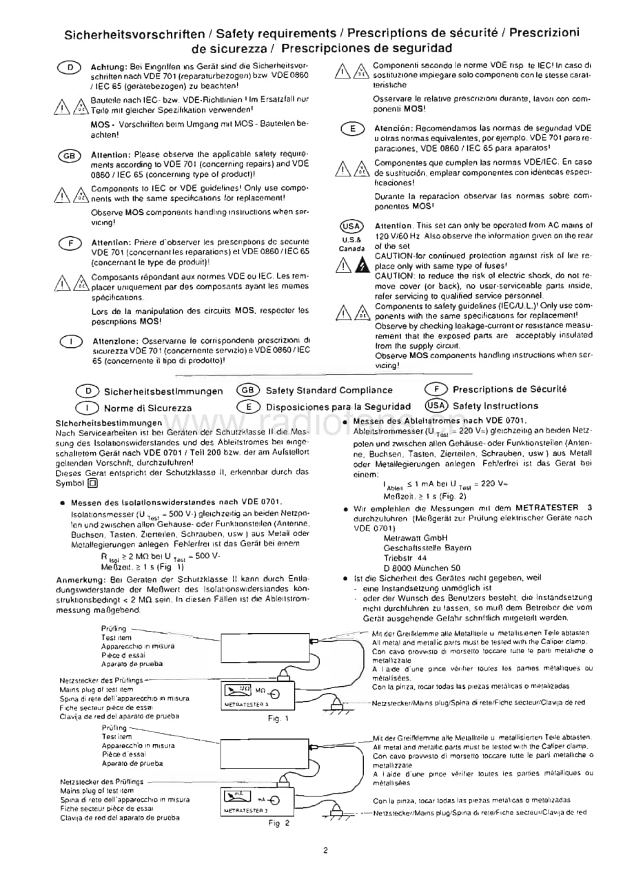 GrundigRR9000CD 维修电路图、原理图.pdf_第2页