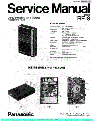 Panasonic_RF-8_sch 电路图 维修原理图.pdf