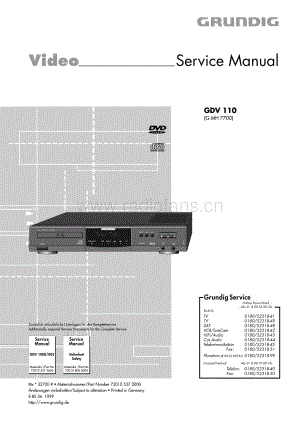 GrundigGDV110 维修电路图、原理图.pdf