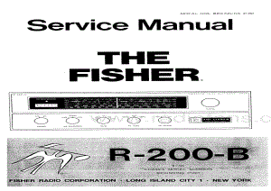 FisherR200BServiceManual 电路原理图.pdf