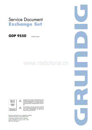 GrundigGDP9550 维修电路图、原理图.pdf