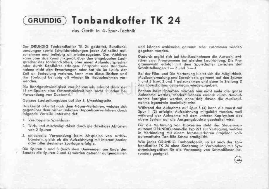 GrundigTK17OwnersManual 维修电路图、原理图.pdf_第1页