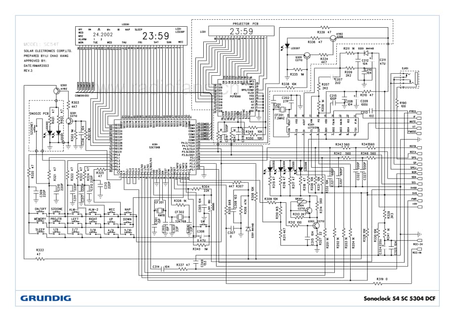 GrundigSonoclock54SC5304 维修电路图、原理图.pdf_第2页
