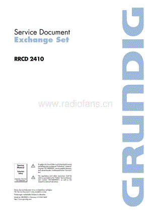 GrundigRRCD2410 维修电路图、原理图.pdf