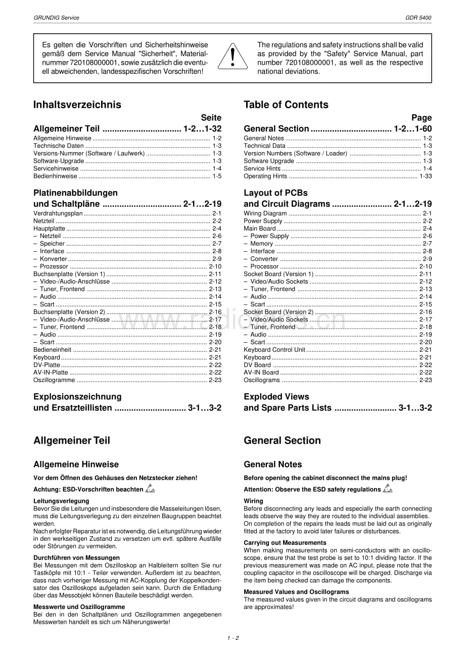GrundigGDR54001GDR54002GDR5404ServiceManual(2) 维修电路图、原理图.pdf_第2页