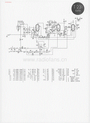 Telefunken231GL维修电路图、原理图.pdf