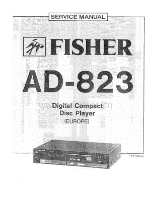 FisherAD823ServiceManual 电路原理图.pdf