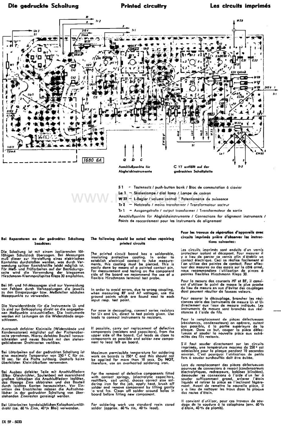 Telefunken_1061 维修电路图 原理图.pdf_第2页