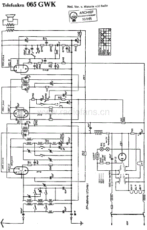 Telefunken_065GWK 维修电路图 原理图.pdf