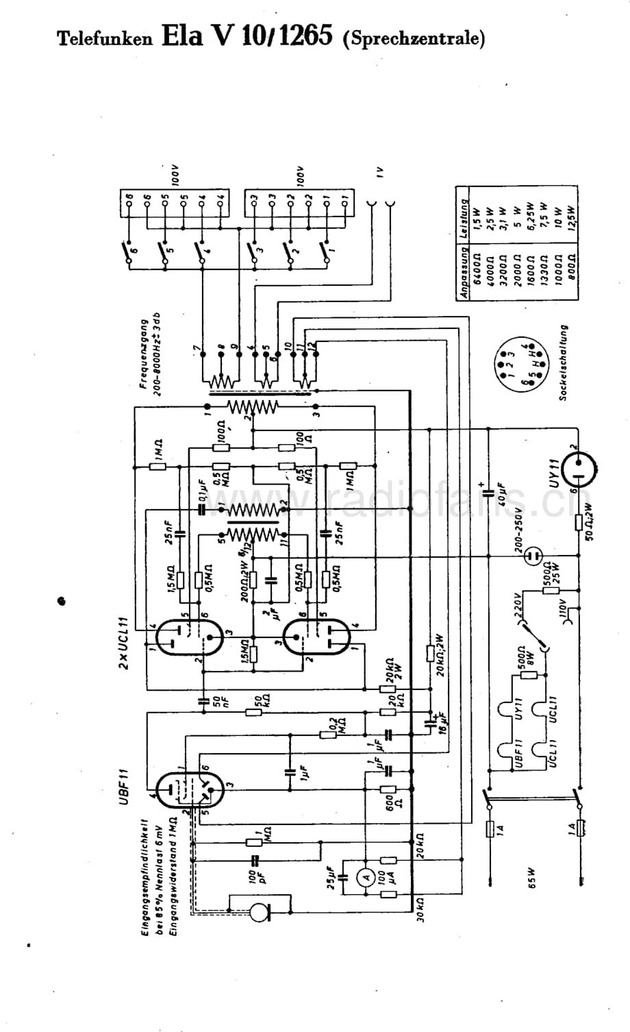 TelefunkenElaV101265维修电路图、原理图.pdf_第1页