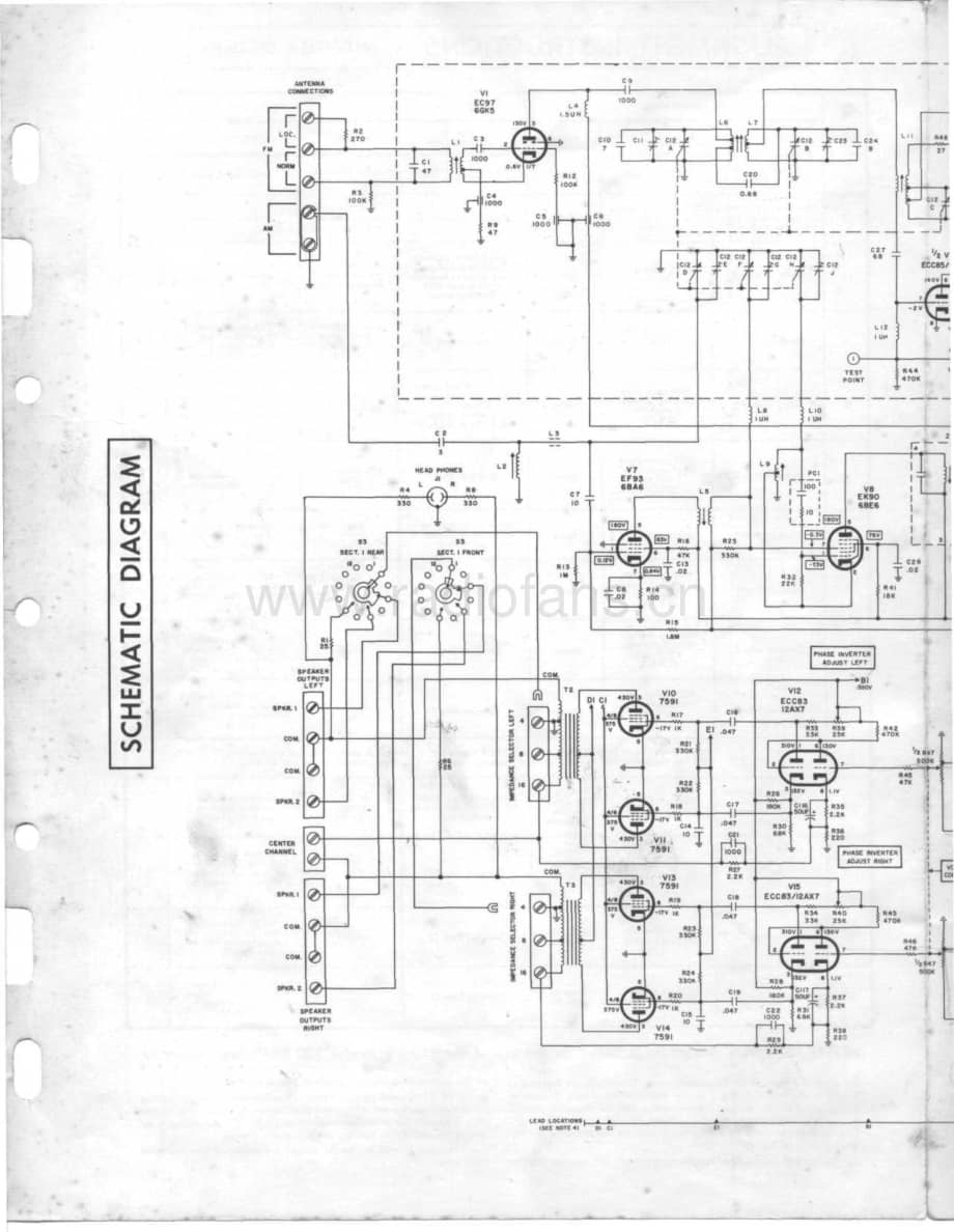 Fisher800CSchematic电路原理图 维修电路图 原理图.pdf_第1页
